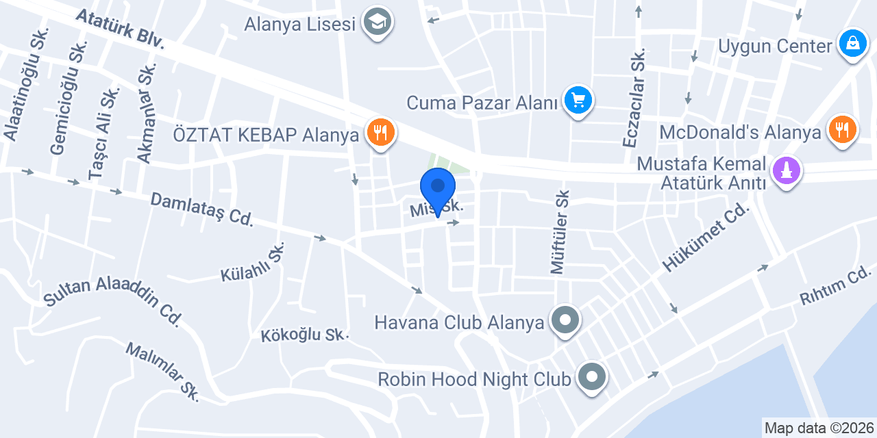 Müne Mimarlık konumu