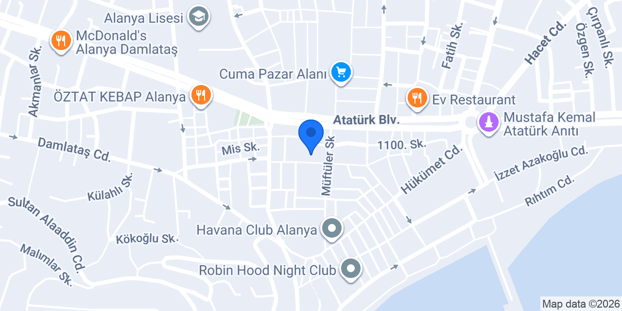 One Day Restaurant & Bar konumu