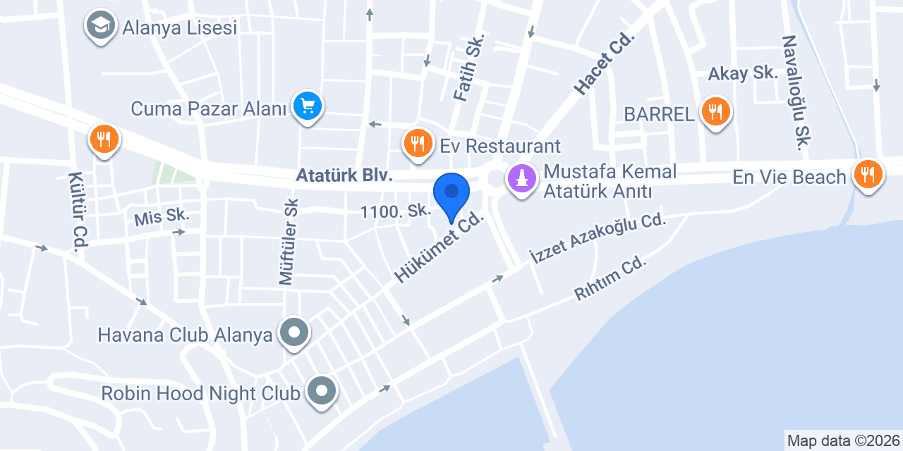 Karikatur Bi Hotel konumu