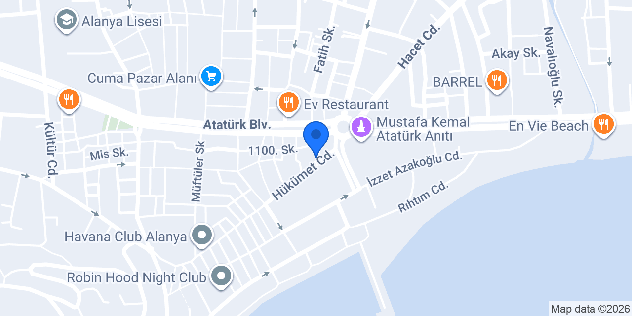 Mazali Restaurant konumu