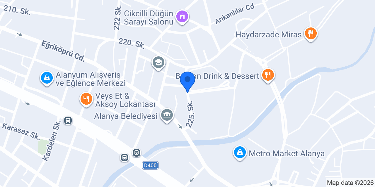 Uzm. Kl. Psk. Gülendam Demir konumu