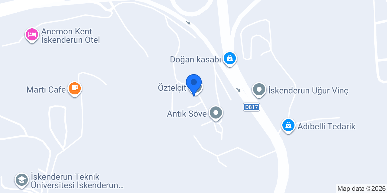 Öztelçit konumu