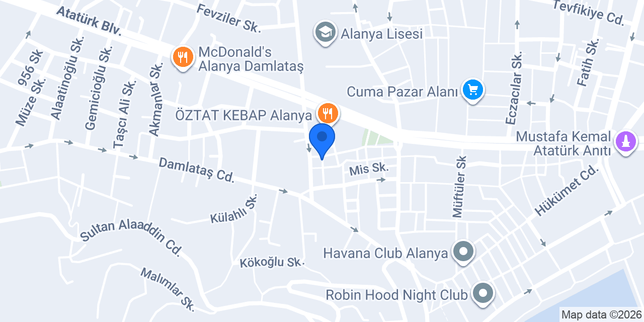 Selvi'nin Mutfağı konumu