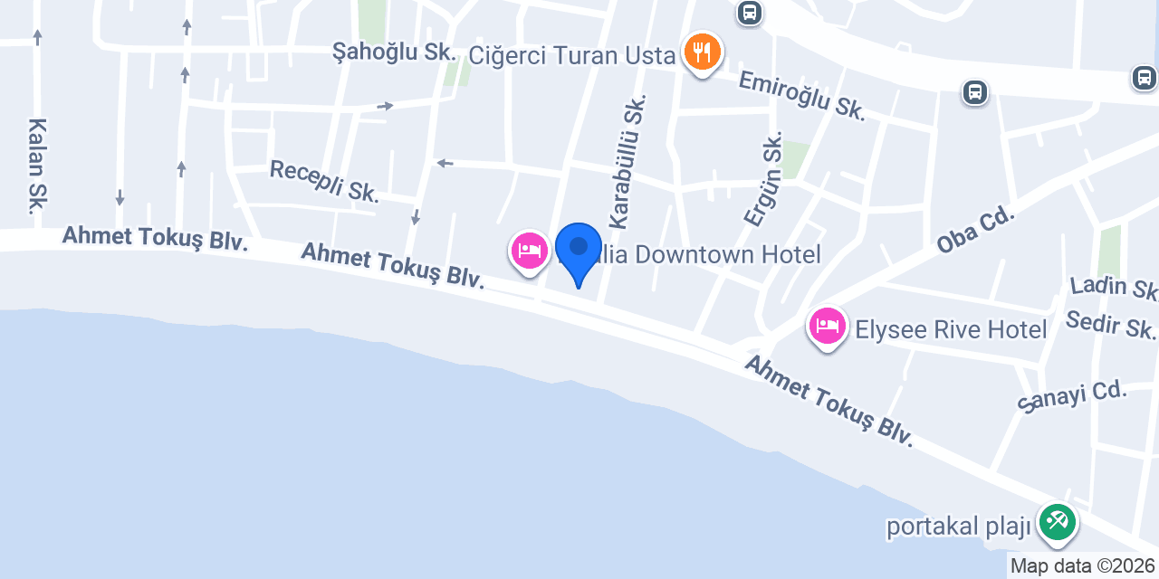 HAWAİİ SUİTE BEACH HOTEL konumu