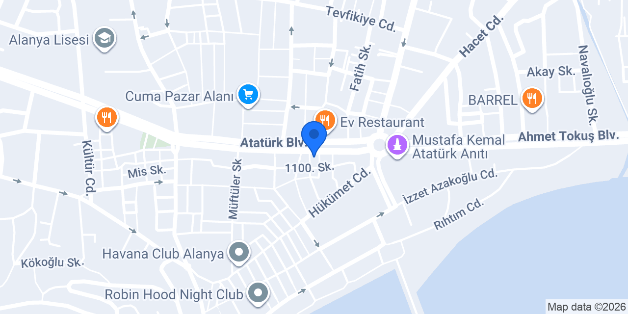 Mali Müşavir İrfan Akalın konumu