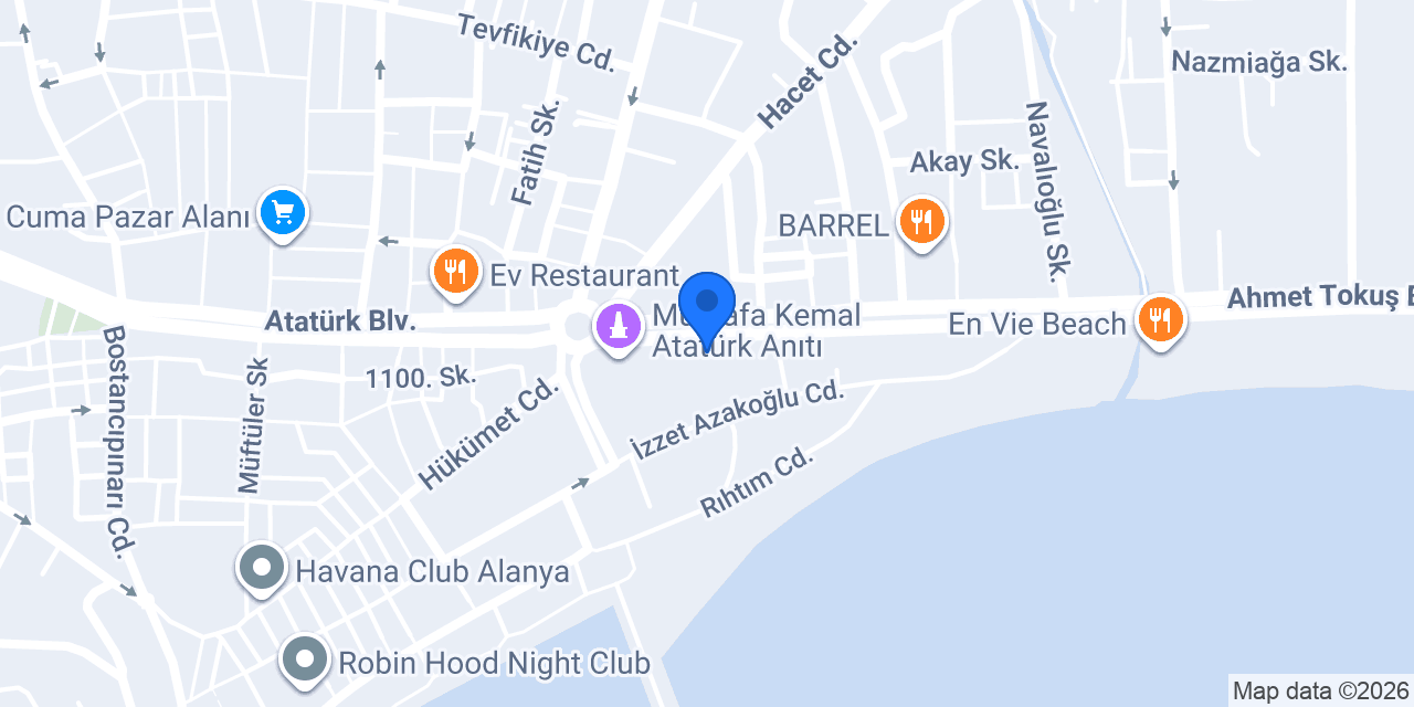 AVUKAT AHMET DELİKANLI konumu