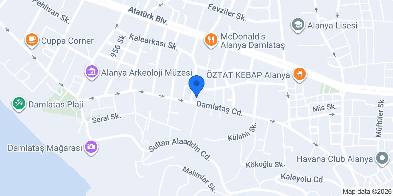 Avlion Hotel konumu