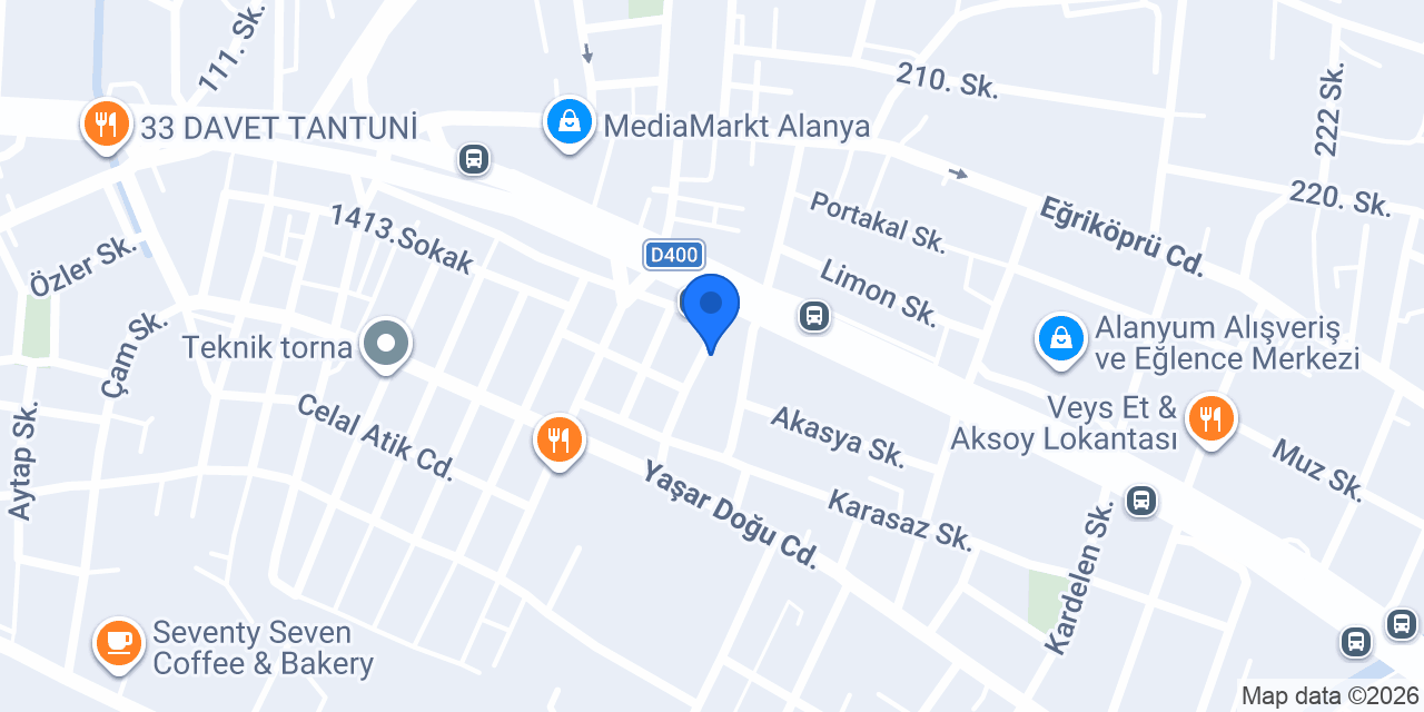 Ali Usta Oto Servis konumu