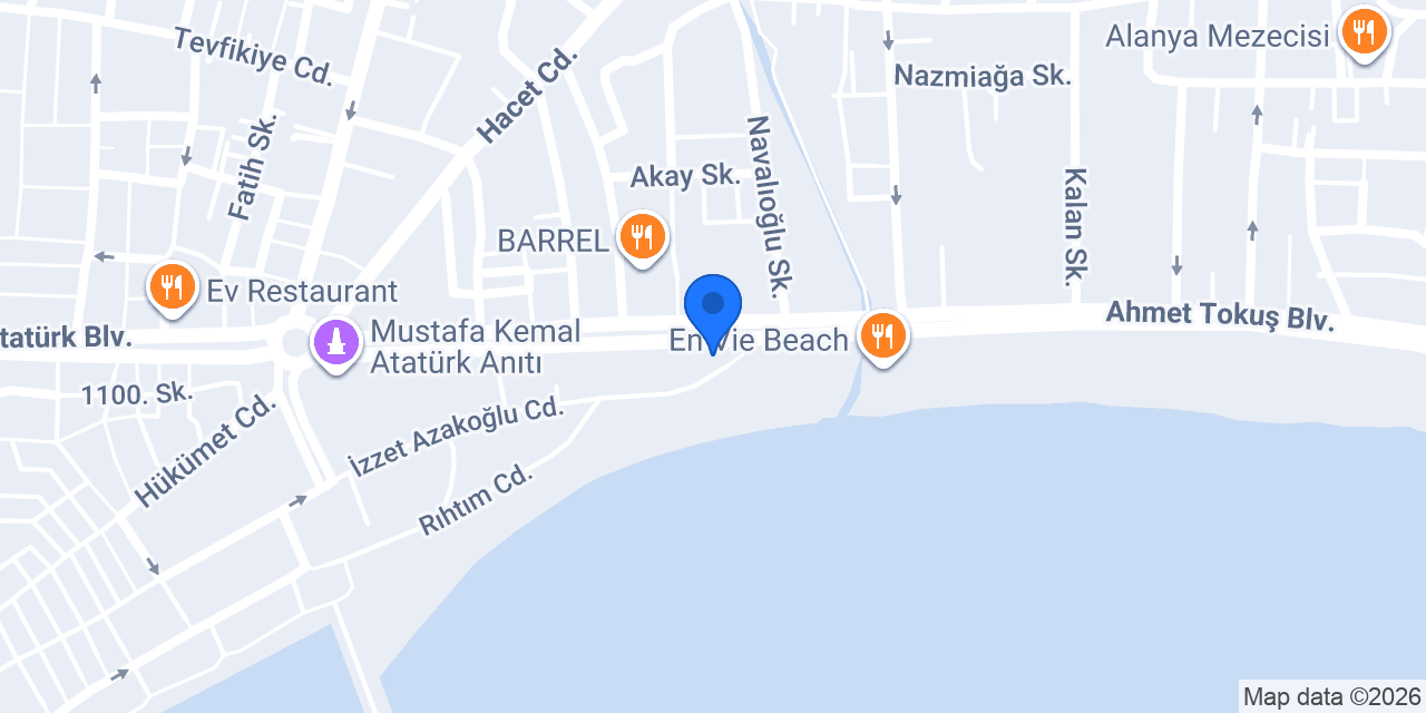De'Manor Hotel +16 konumu