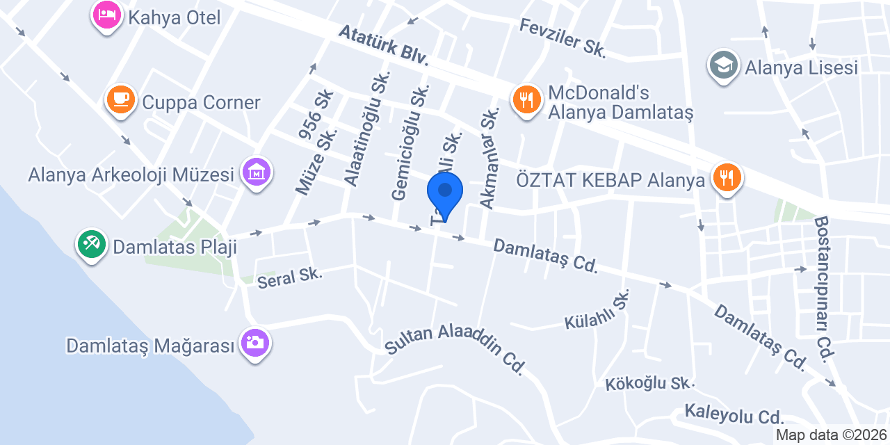 Sıla Restaurant konumu