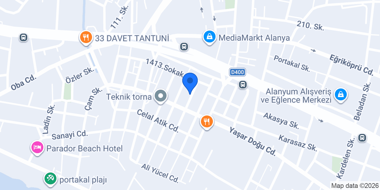 Çınar Lokantası konumu
