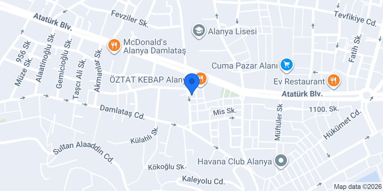 Yağmur Restoran konumu
