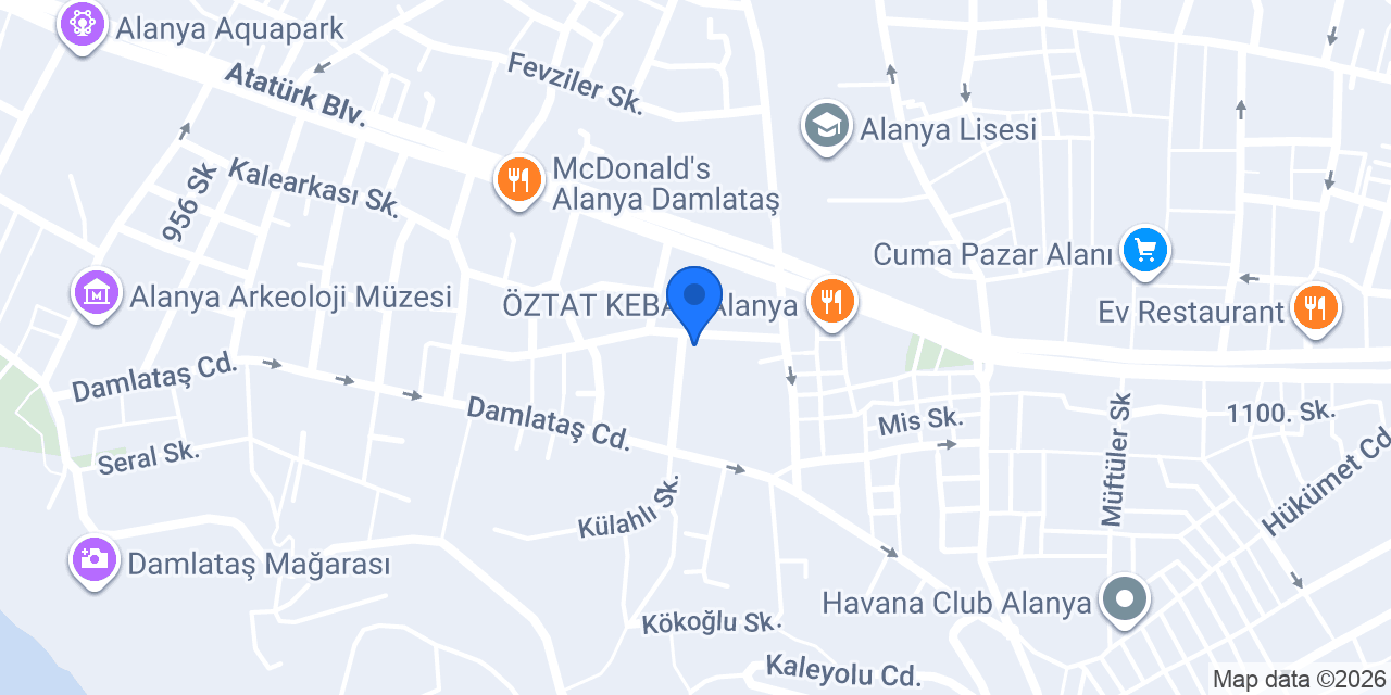 Yeni Aksaray Seyahat konumu