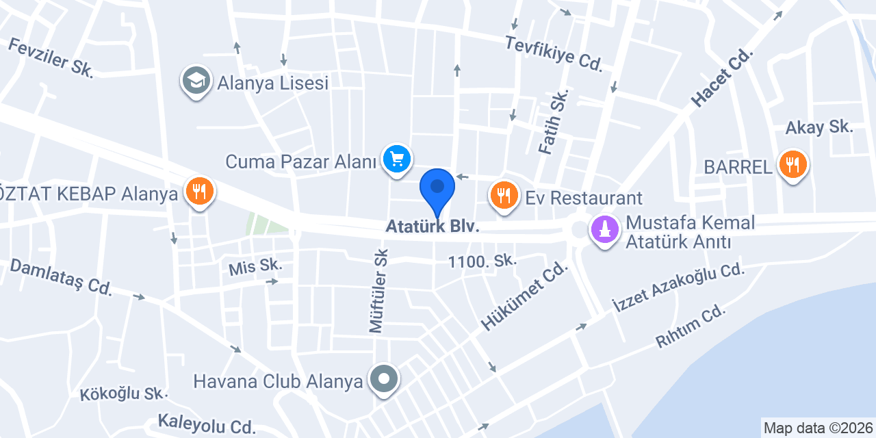 Avukat Turan GÜNEY konumu