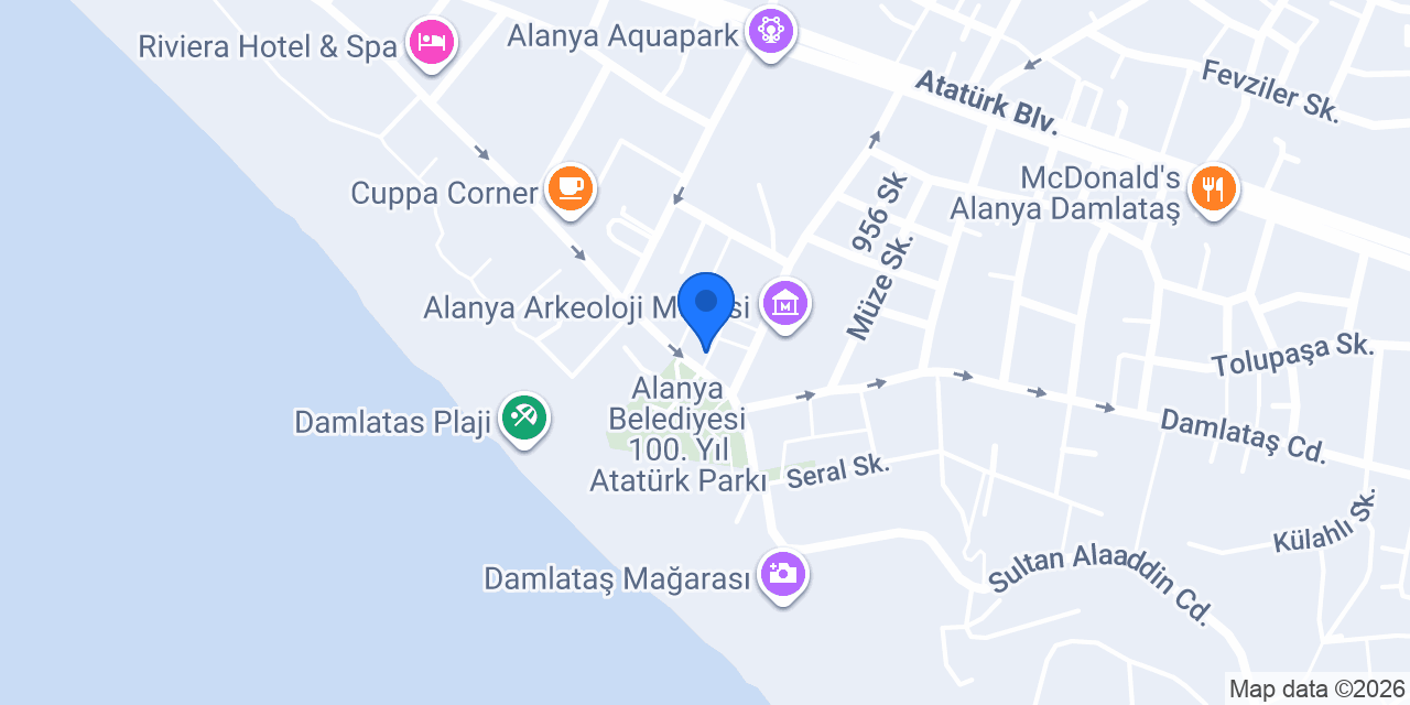 Istanbul Cafe Restaurant konumu