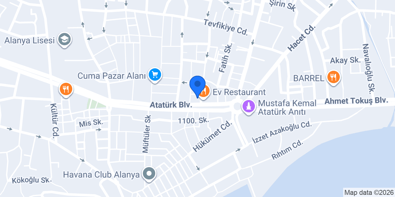 Tia Group Alanya konumu
