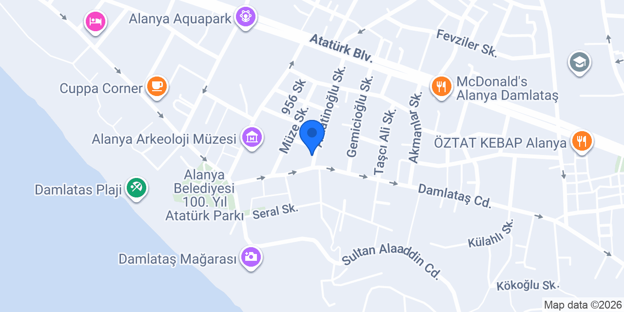 Alanya Group konumu