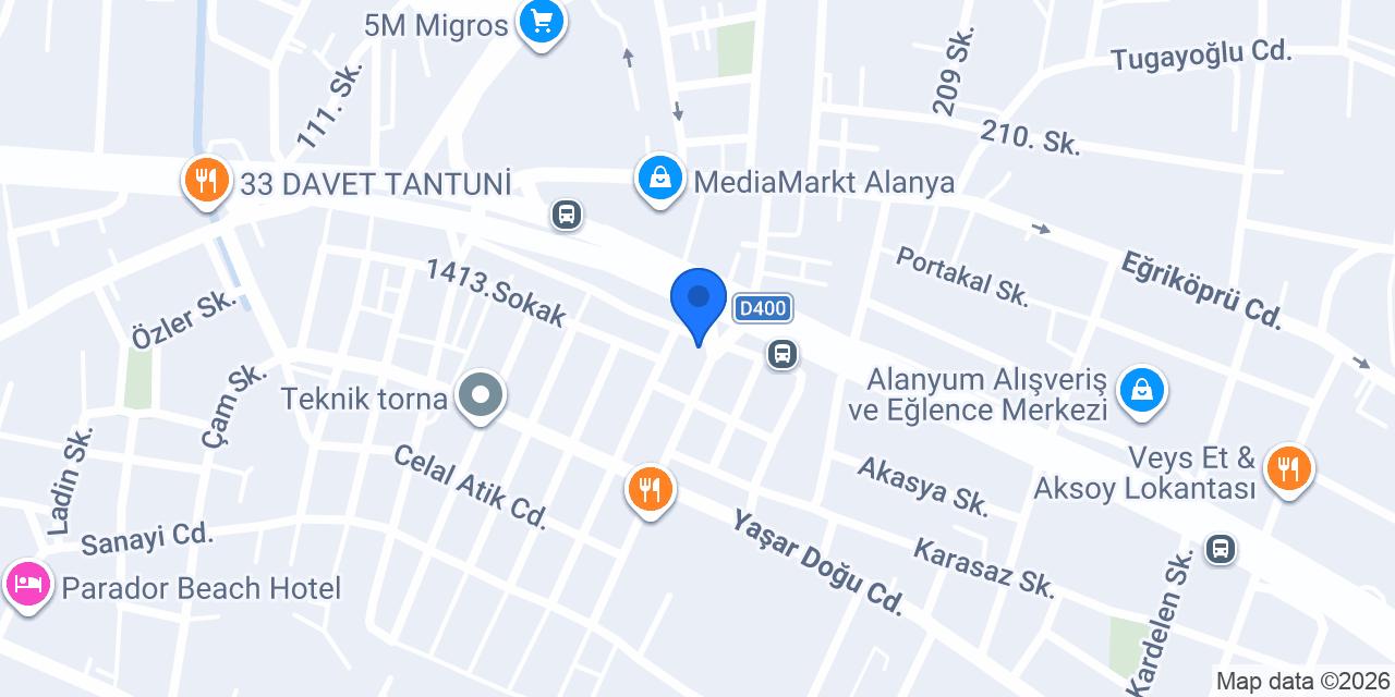 Pratik Oto Lastik konumu