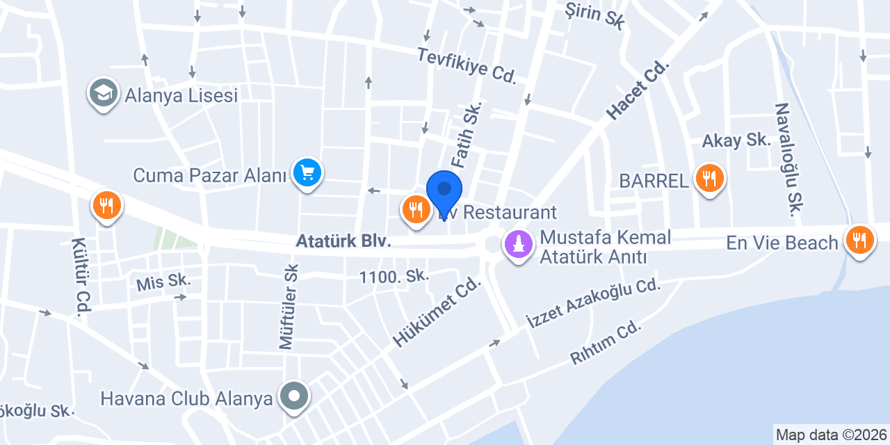 MY AVUKATLIK BÜROSU konumu