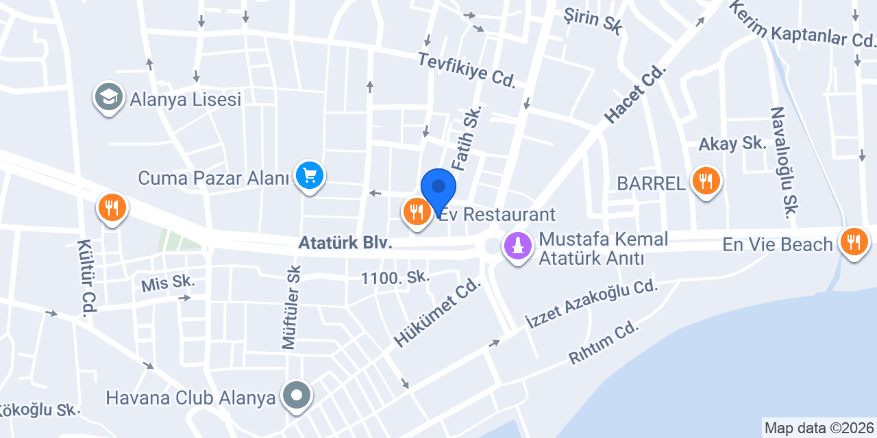 Dut Dibi CAFE konumu