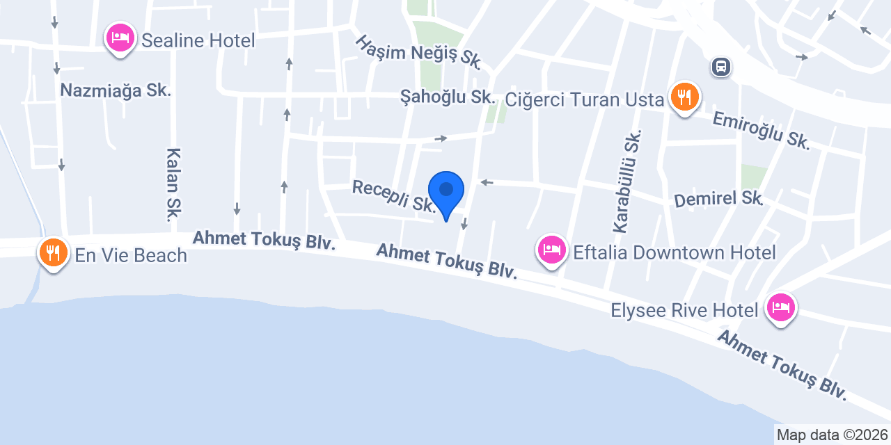 ALANYA LİVANE SUN OTEL konumu