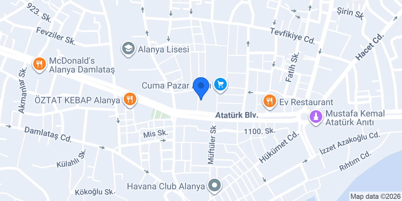 Özgen Hediyelik konumu