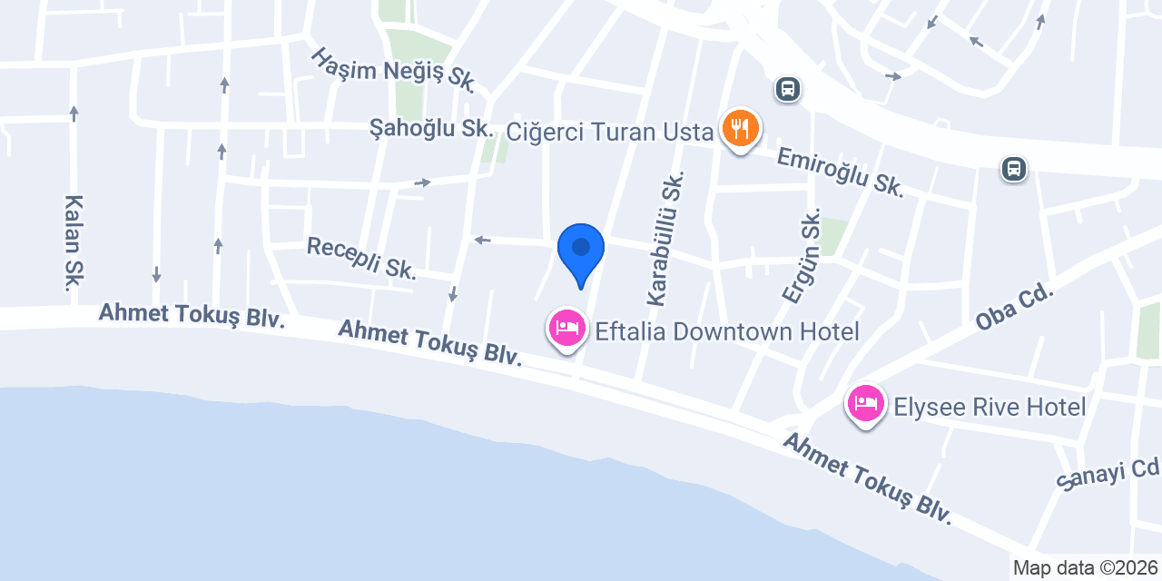 Galaxy Rent a Car konumu