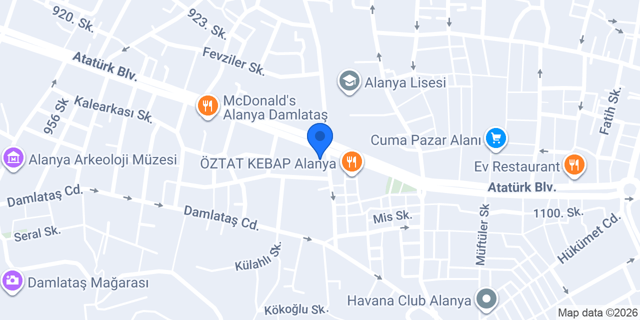 Yalçin Hediyelik konumu