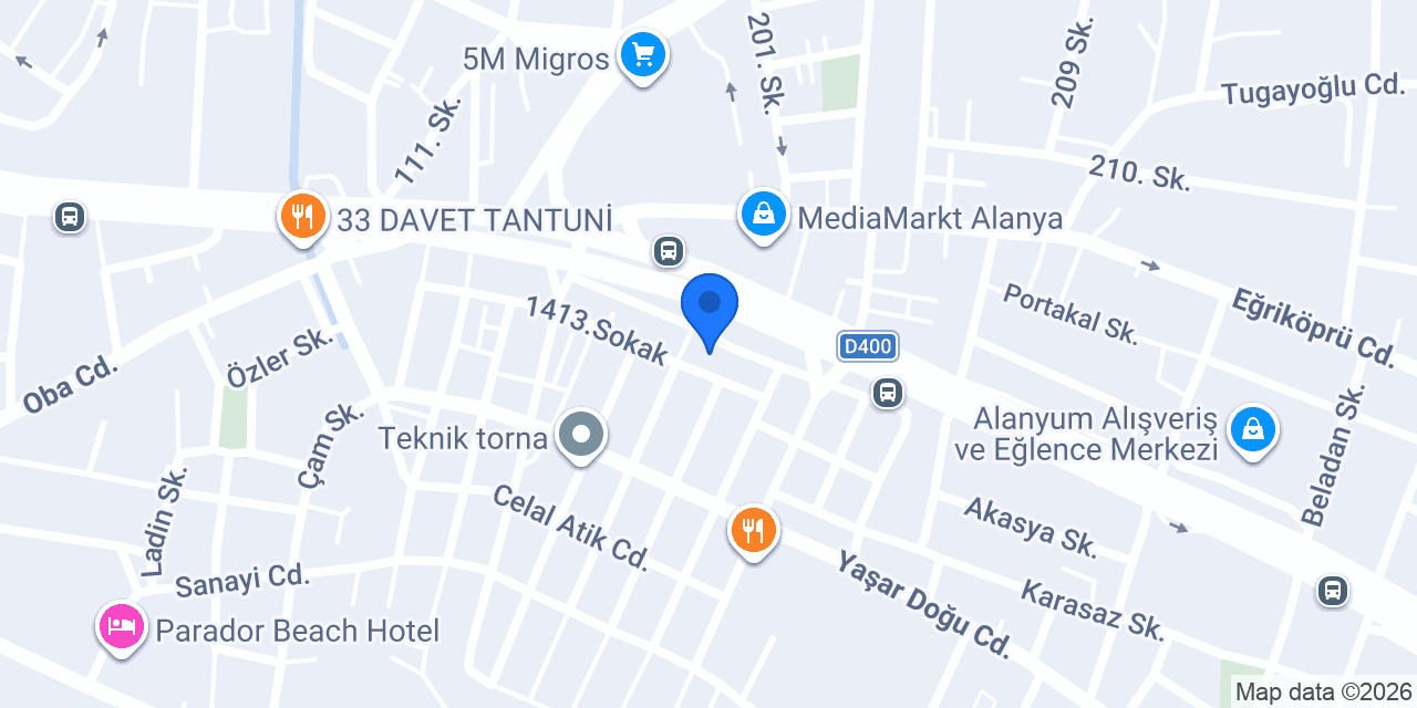 Mutlu Auto Service konumu