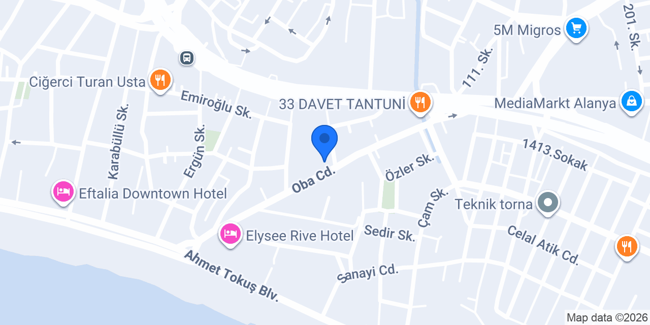 Lavinia Apart & Hotel konumu