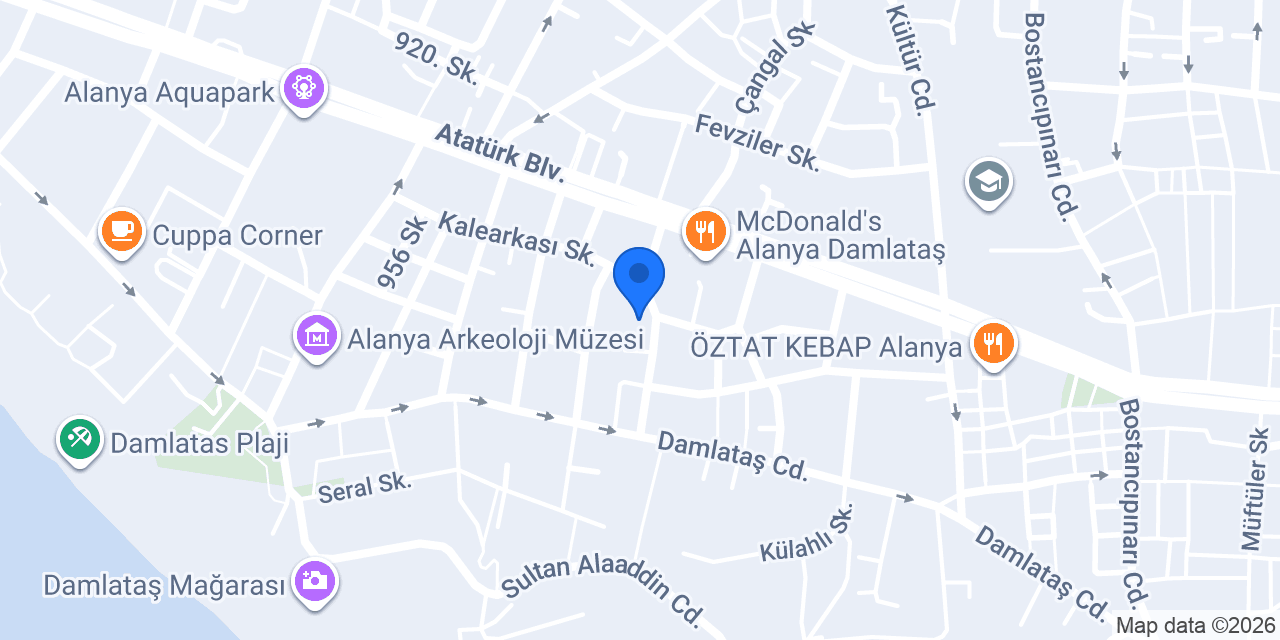 Alanya saray elektrik konumu