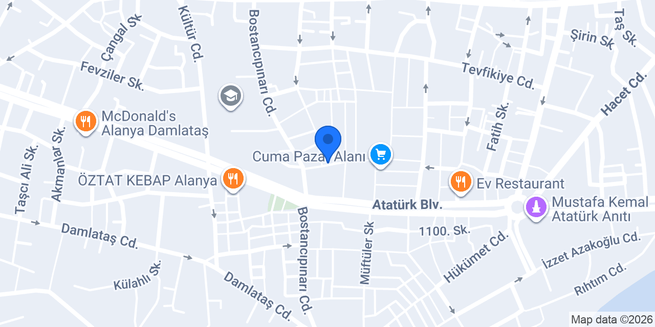 AYHAN SİLVER konumu