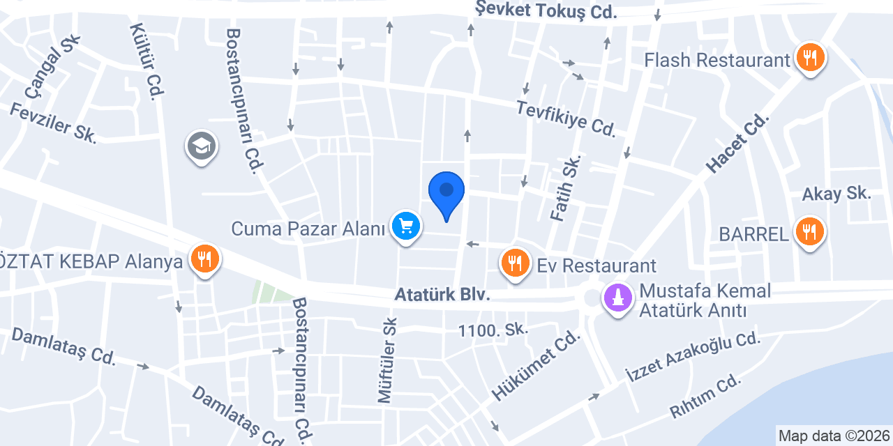 YÖRÜK DÖNER konumu