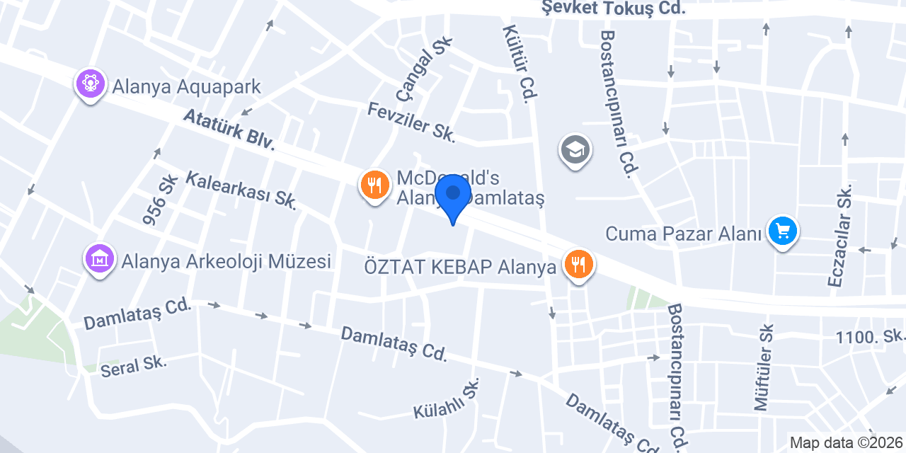 Çetinkaya Eczanesi konumu