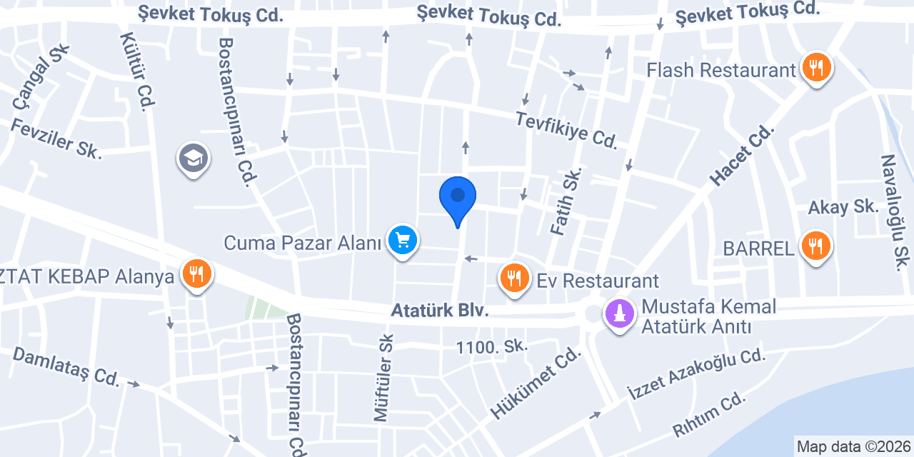 Keykubat Prodüksiyon konumu