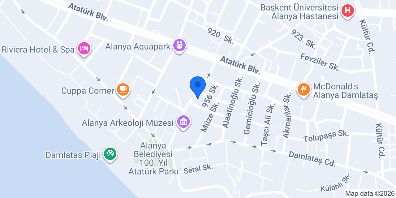 Zoro Restoran konumu