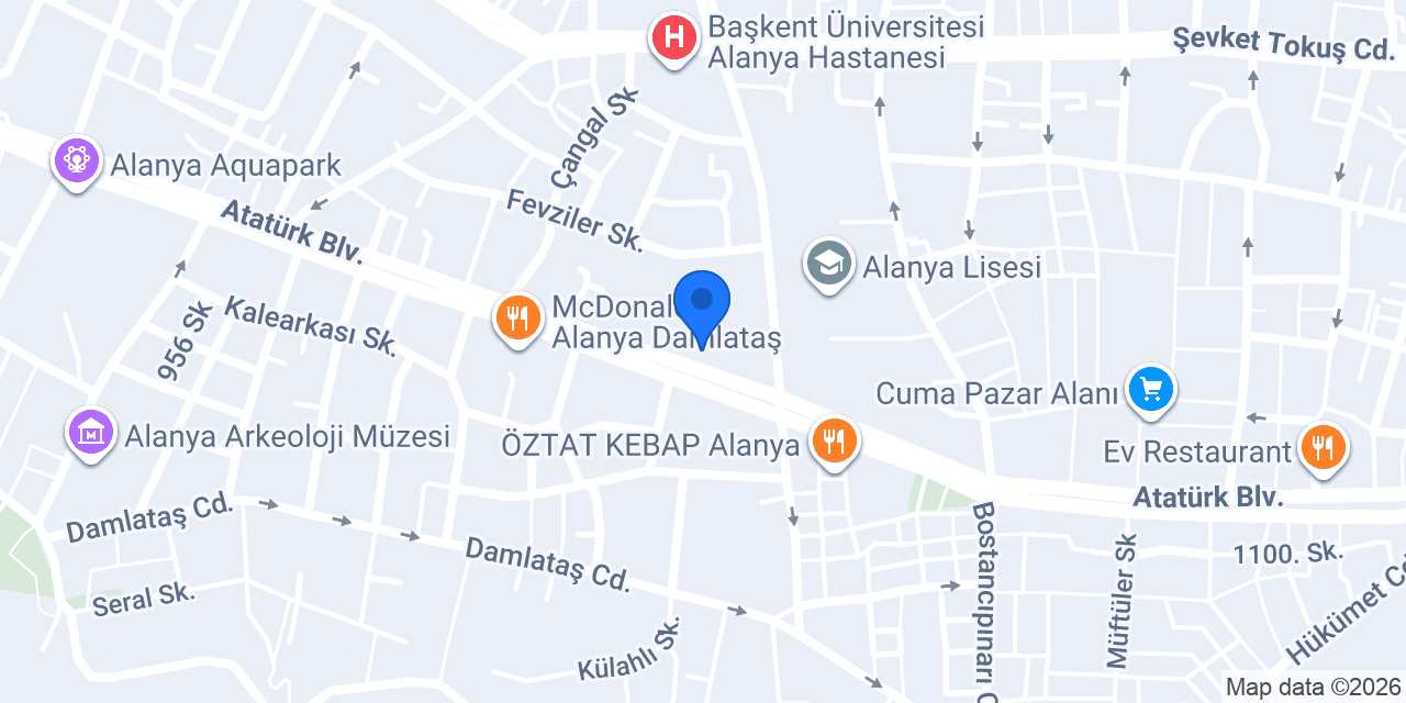 Dişhekimi Ender Memişoğlu konumu