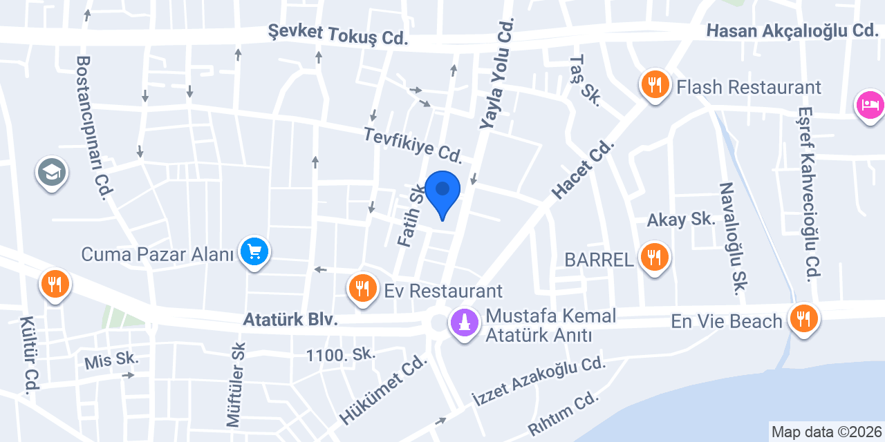 Back Point Cafe konumu