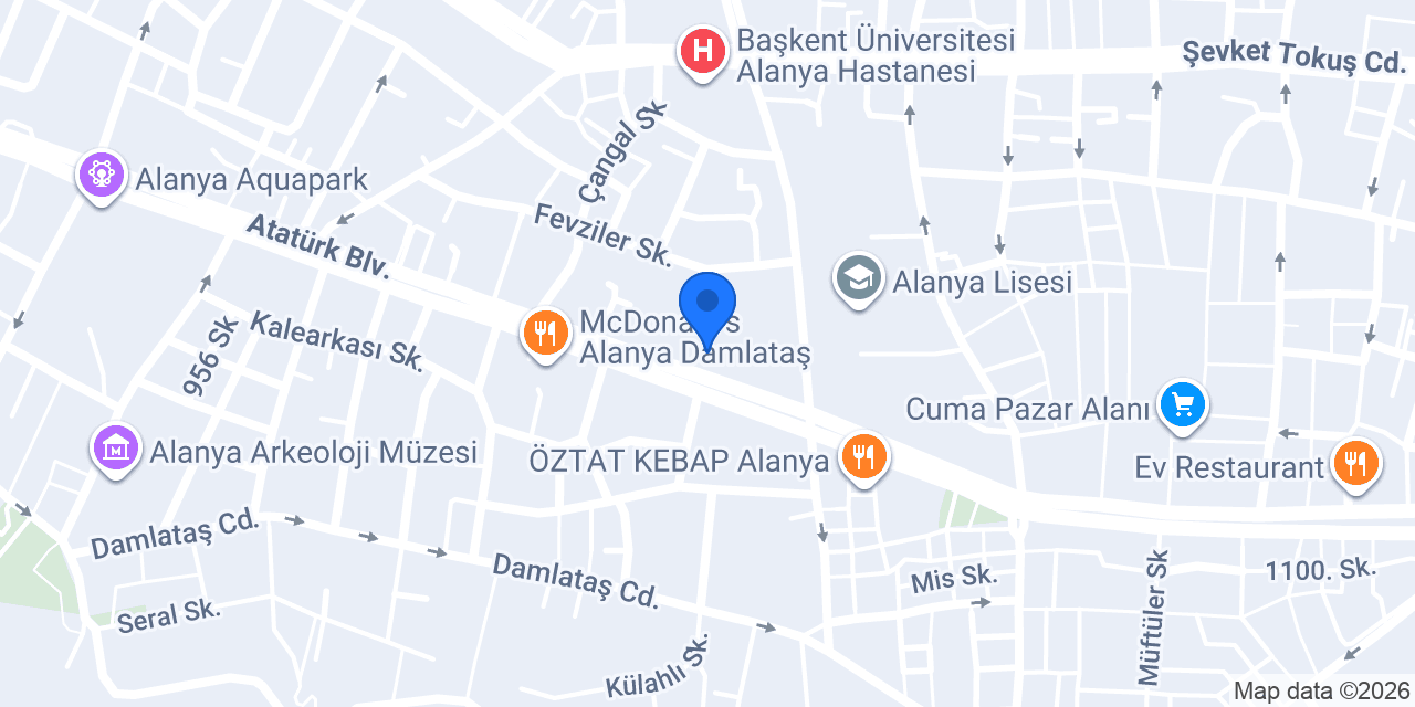 MYM Mimarlık konumu