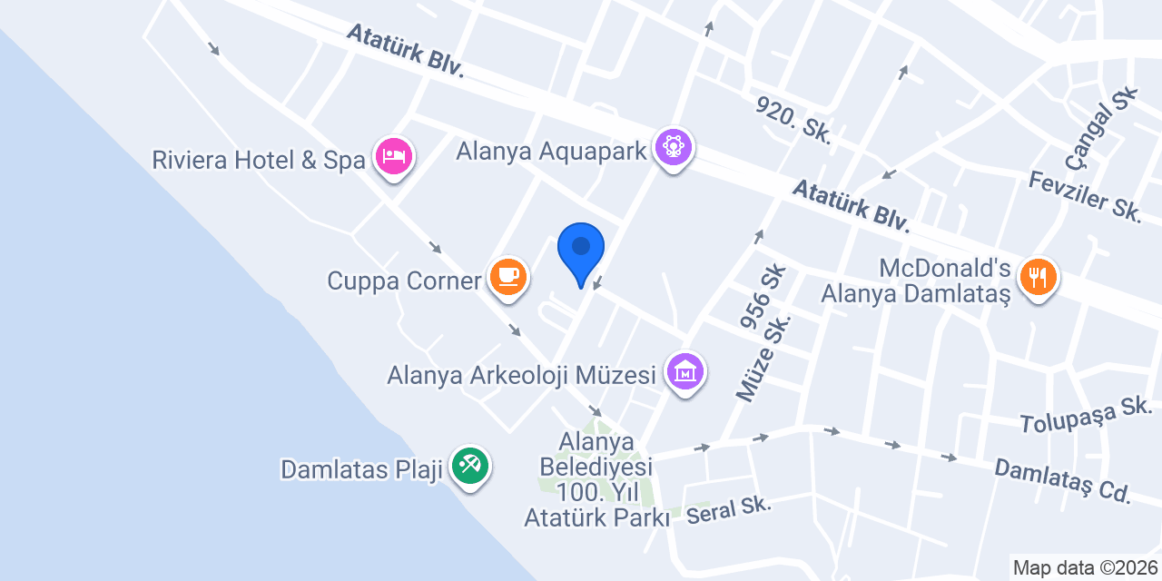 Alin Hotel konumu