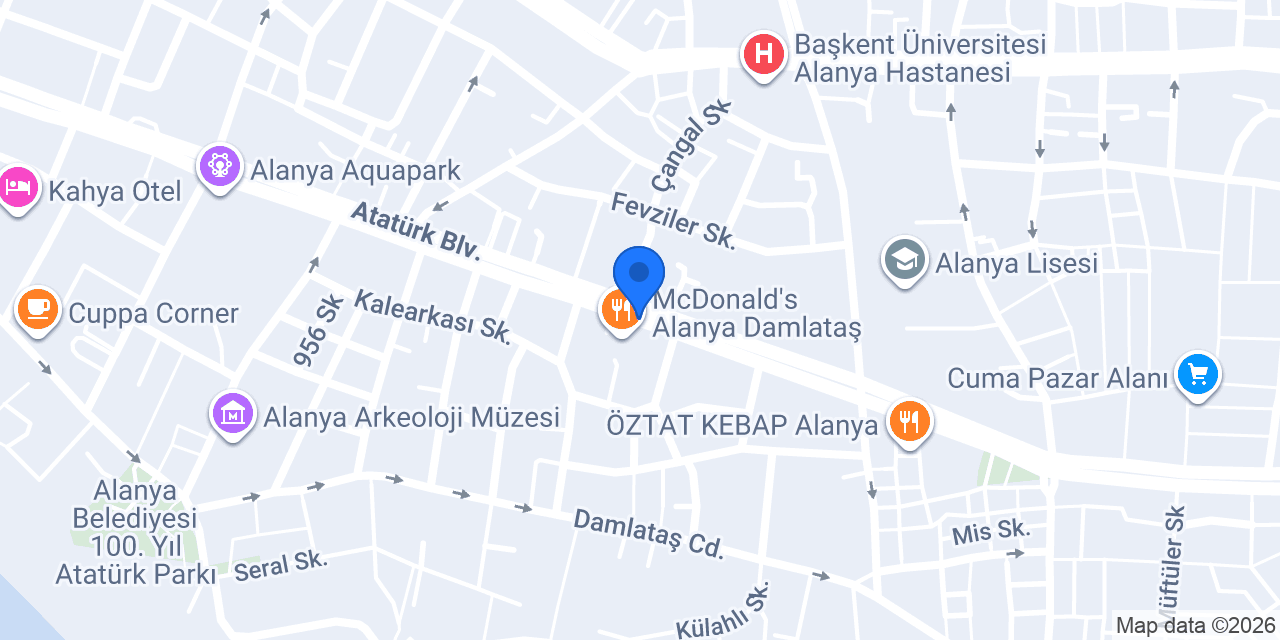 Çiğdem Çiçekçilik konumu