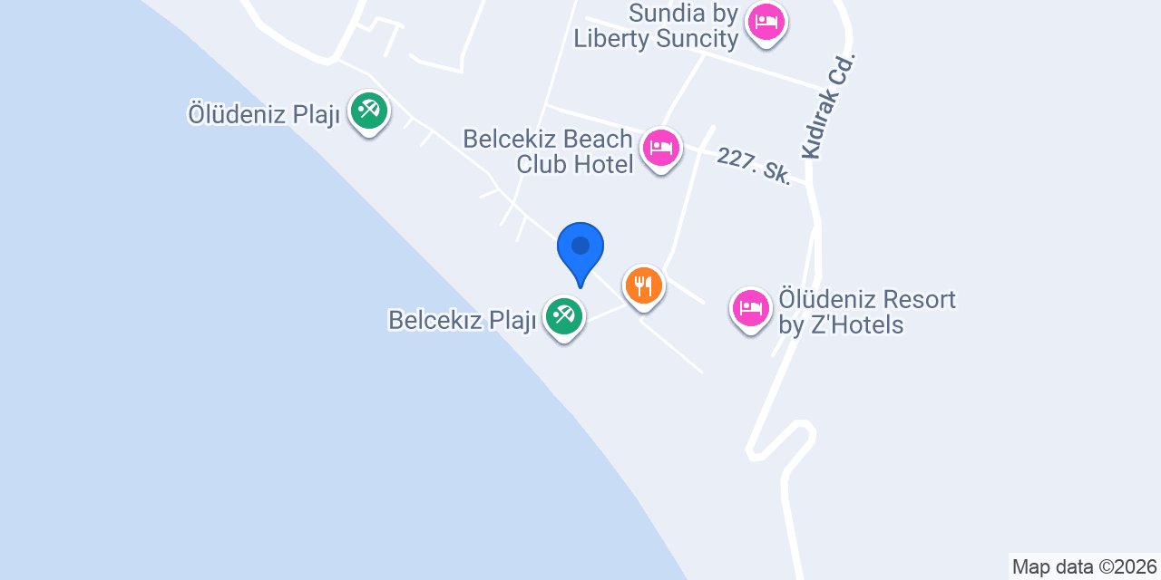 Ölüdeniz Activities konumu