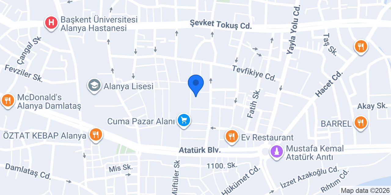 Durduhanoğlu Kırtasiye konumu