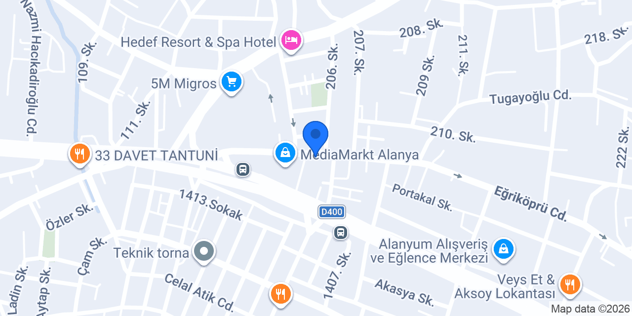 Patati Kumpir konumu