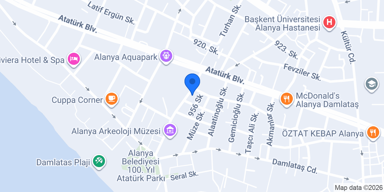 Cadde Balık et balik restorant konumu