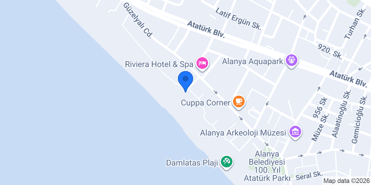 Sultan Beach konumu