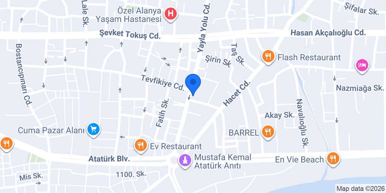 Alaydın Eczanesi konumu