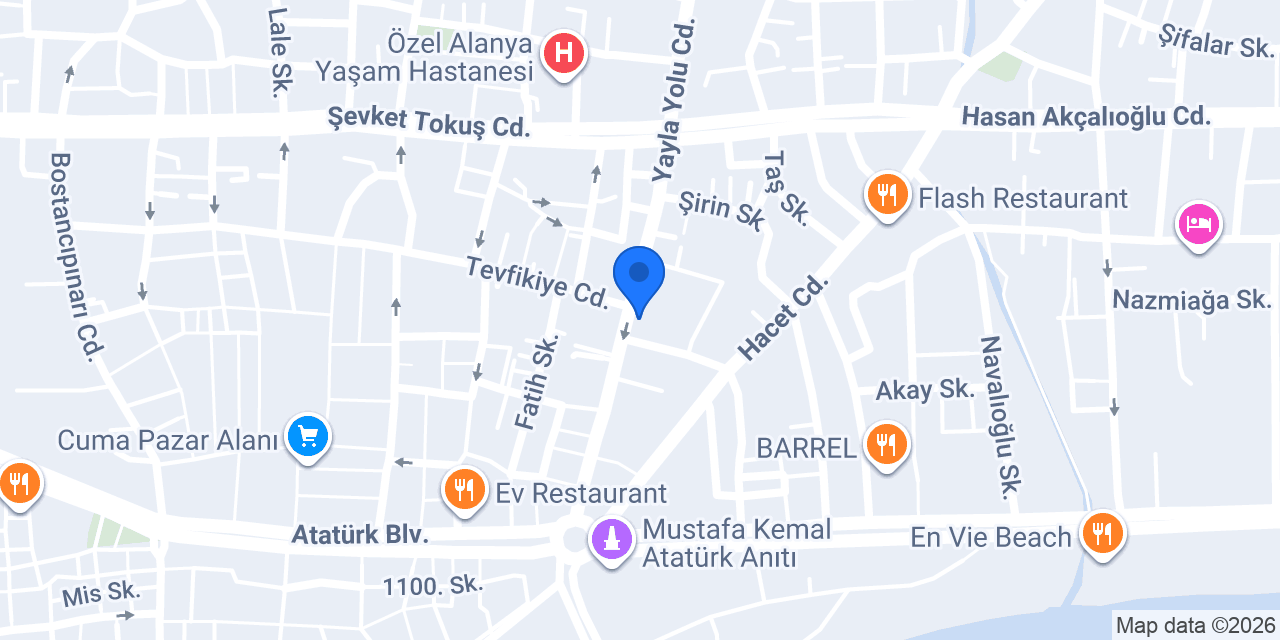 Dt. Metin KOCA konumu