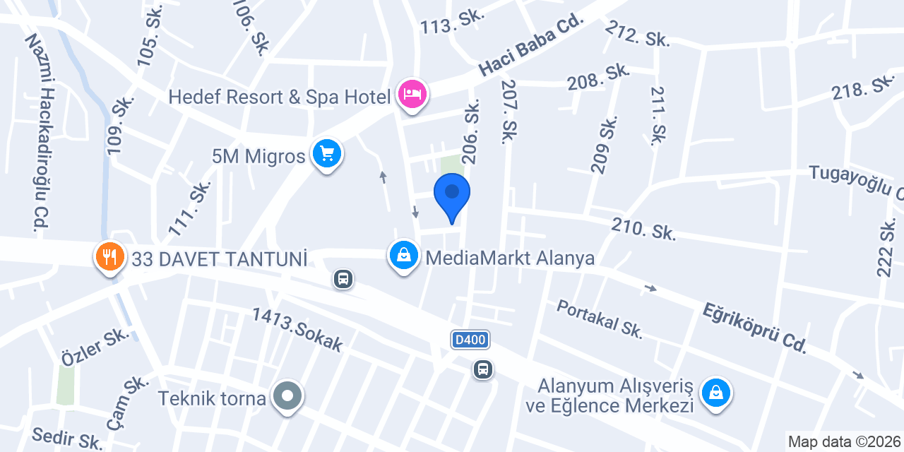 Kerem Kilit Elektronik Anahtar konumu