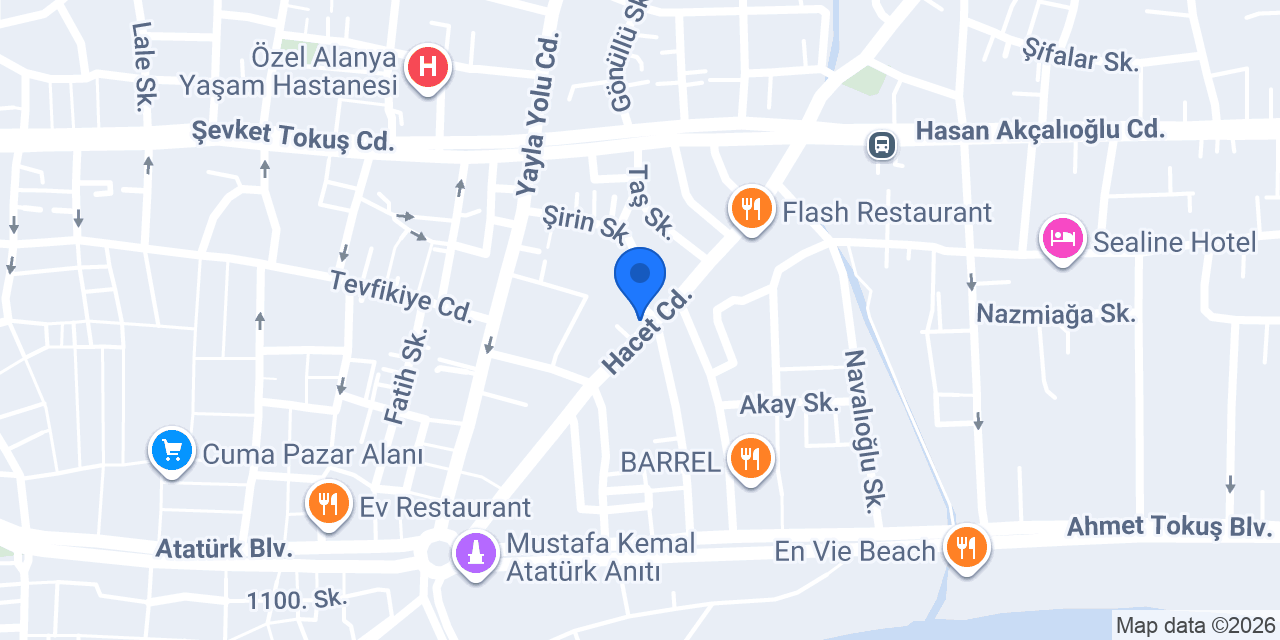 alaiye et gurme konumu